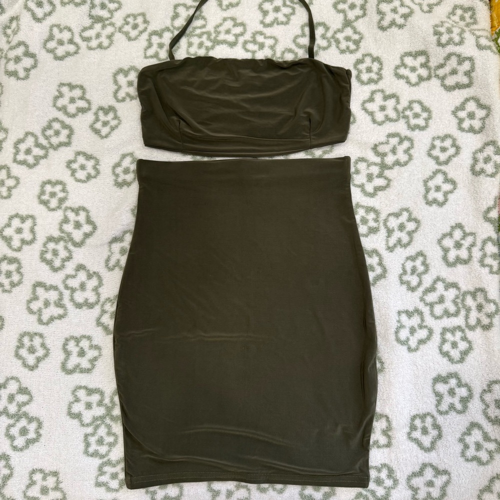 Nasty Gal Midi Pencil Skirt Set Night Out